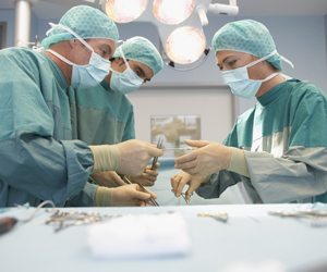 Episiotomy during childbirth