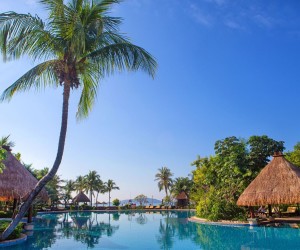 Sanya pool and view