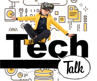 Tech talk box ad
