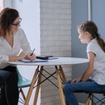 Communication,Session,Of,School,Psychologist,And,Girl,9,,10,Years.