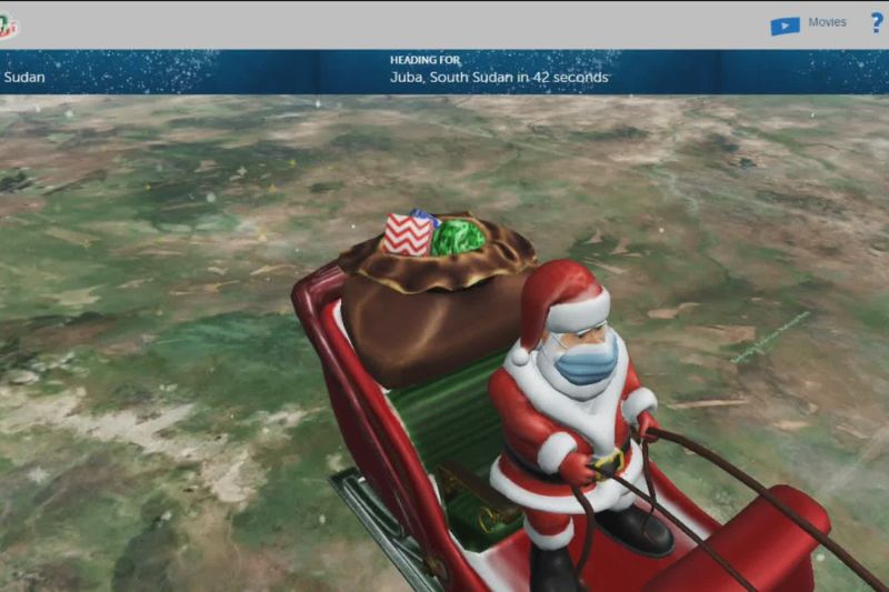 digital santa NORAD Santa Tracker App