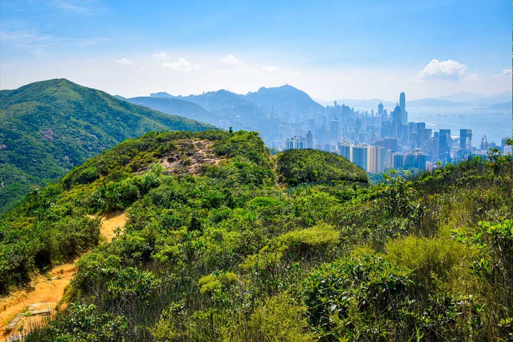 Victoria Peak with Hong Kong Skyline, Stroller Friendly Walks in Hong Kong