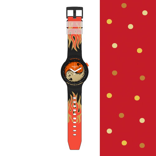 Ox Rocks 2021 $1040, Swatch Hong Kong, red hot stylish items