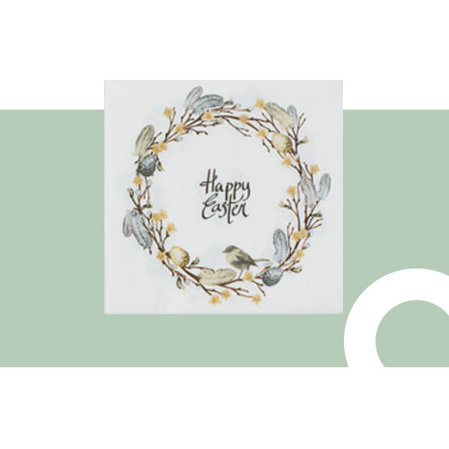 Easter paper napkin