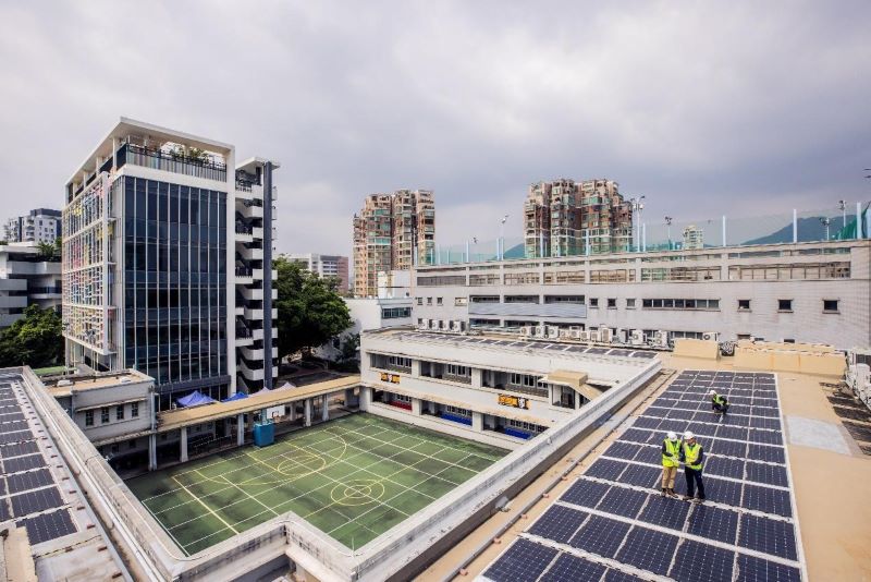8 Hong Kong schools powered by solar energy