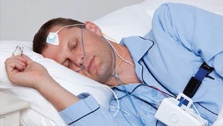 obstructive sleep apnea patient undergoing sleep therapy