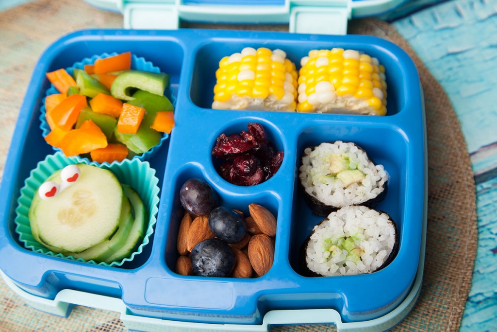 plant based lunch box for kids looking to try meatless Monday