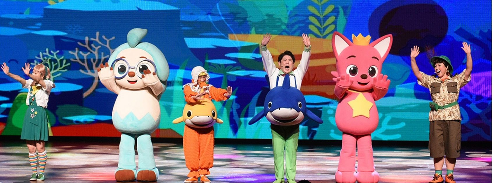 Pinkfong baby shark live in Hong Kong