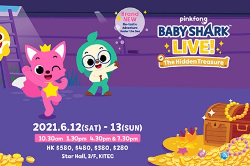 Pinkfong baby shark live in Hong Kong