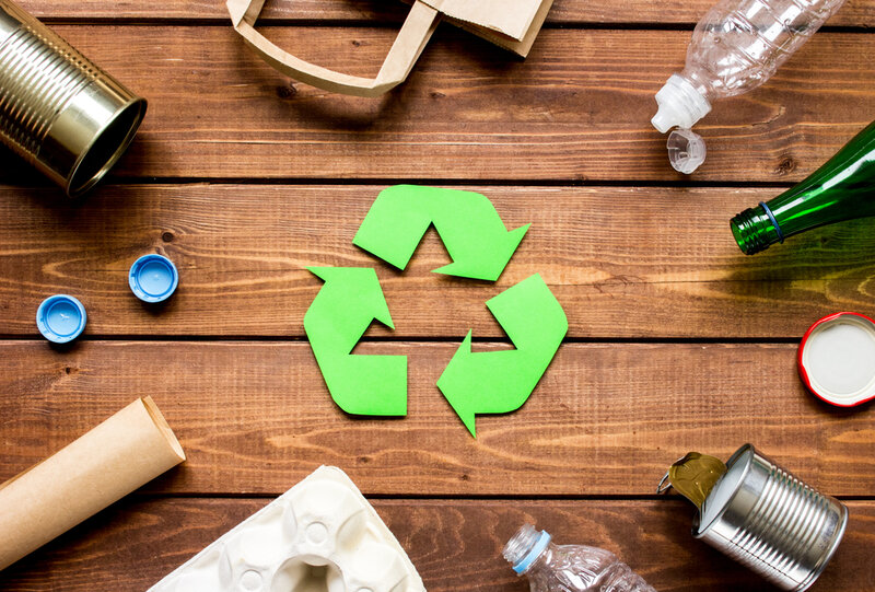 recycling in the home