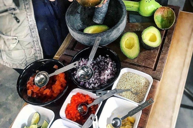 Guacamole Station at Mexican Restaurant 11 Westside in Kennedy Town