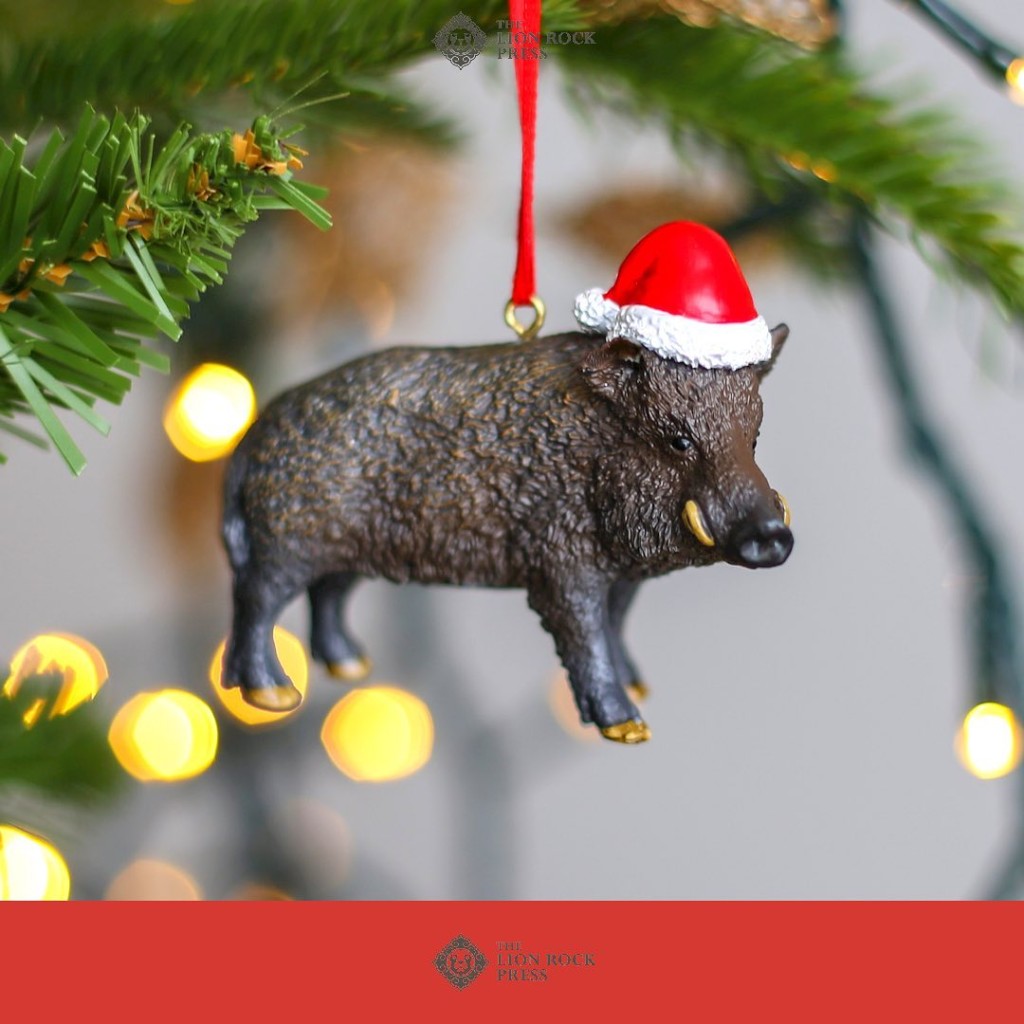 lion rock press christmas decoration