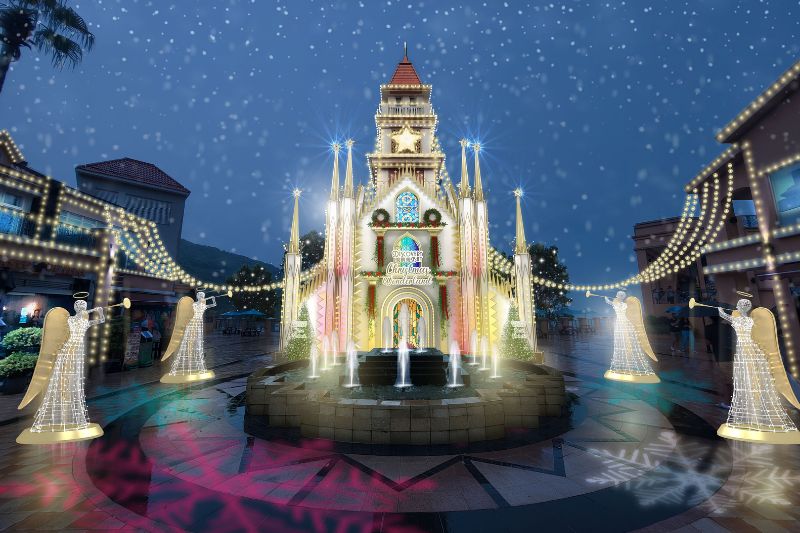 Discovery Bay Clocktower Christmas 2023