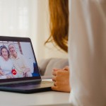 Young,Asian,Business,Female,Using,Laptop,Video,Call,Talking,With