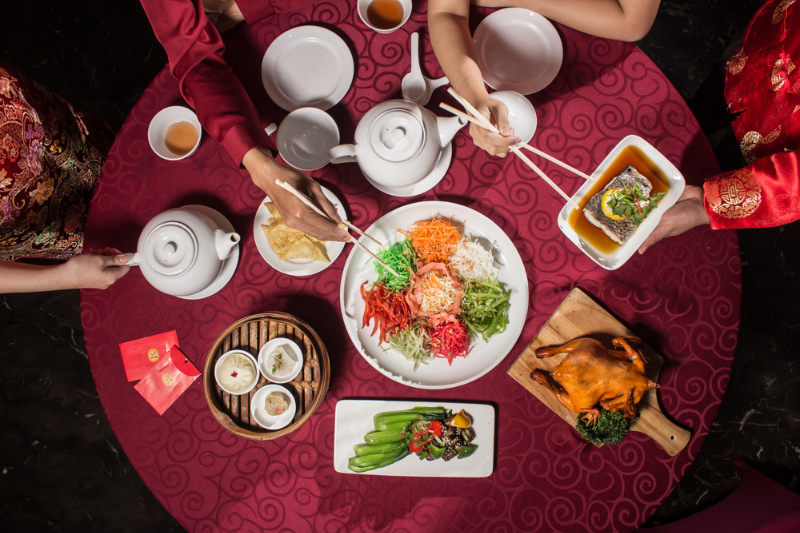chinese new year dinner