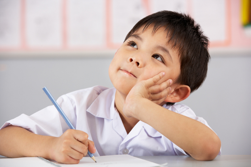 school boy in hong kong