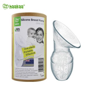Haakaa silicone manual breast pump