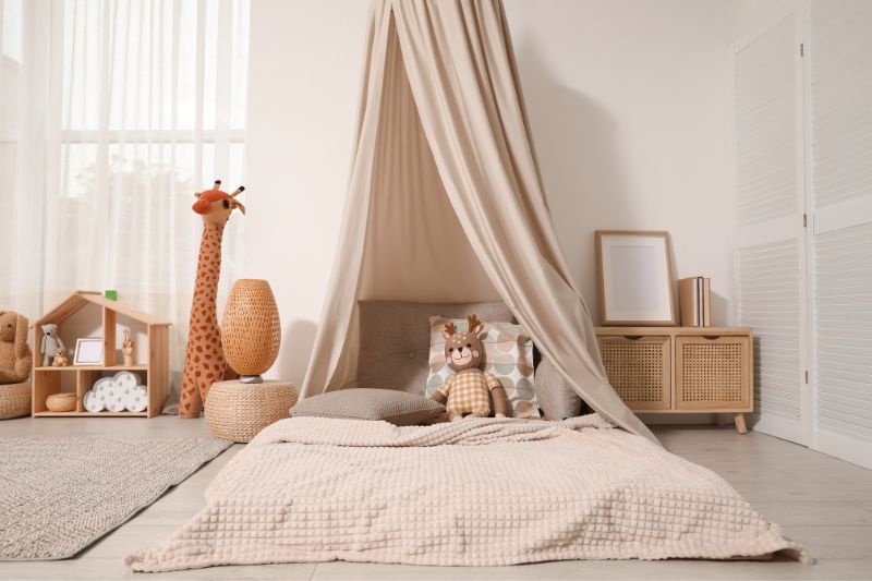 first bed