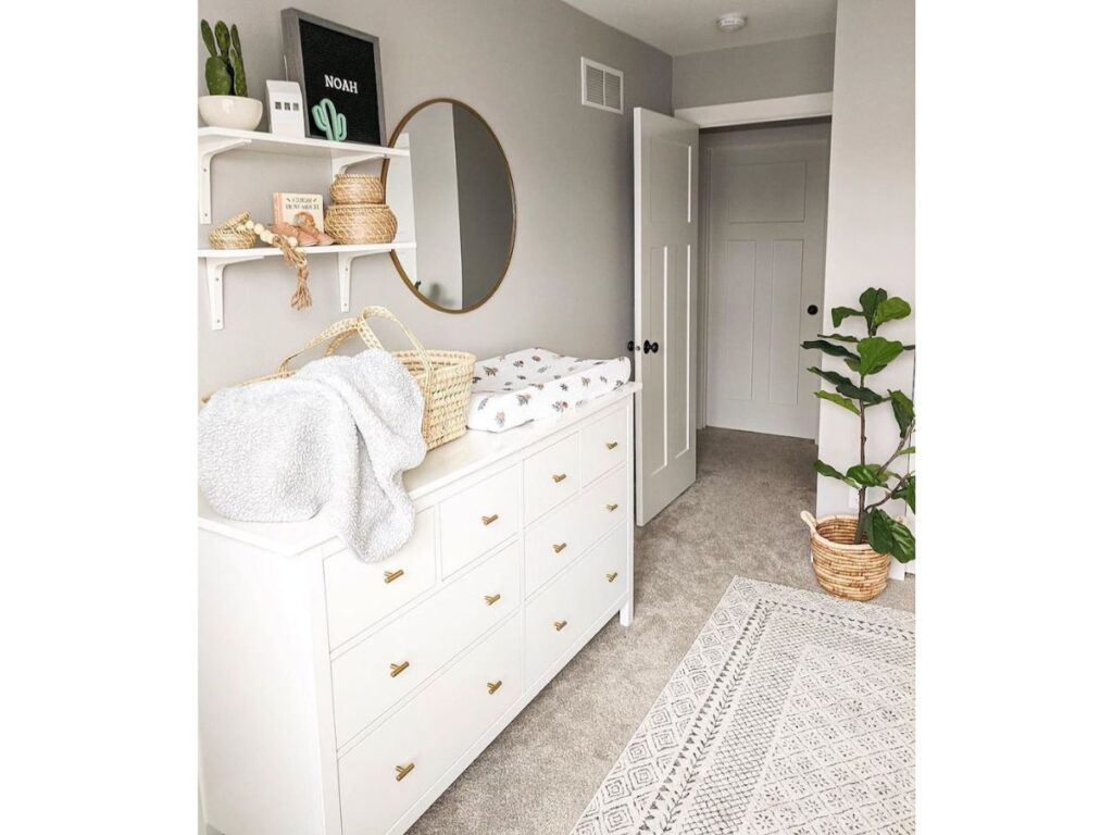 Baby Nursery Essentials: IKEA dresser/changing table