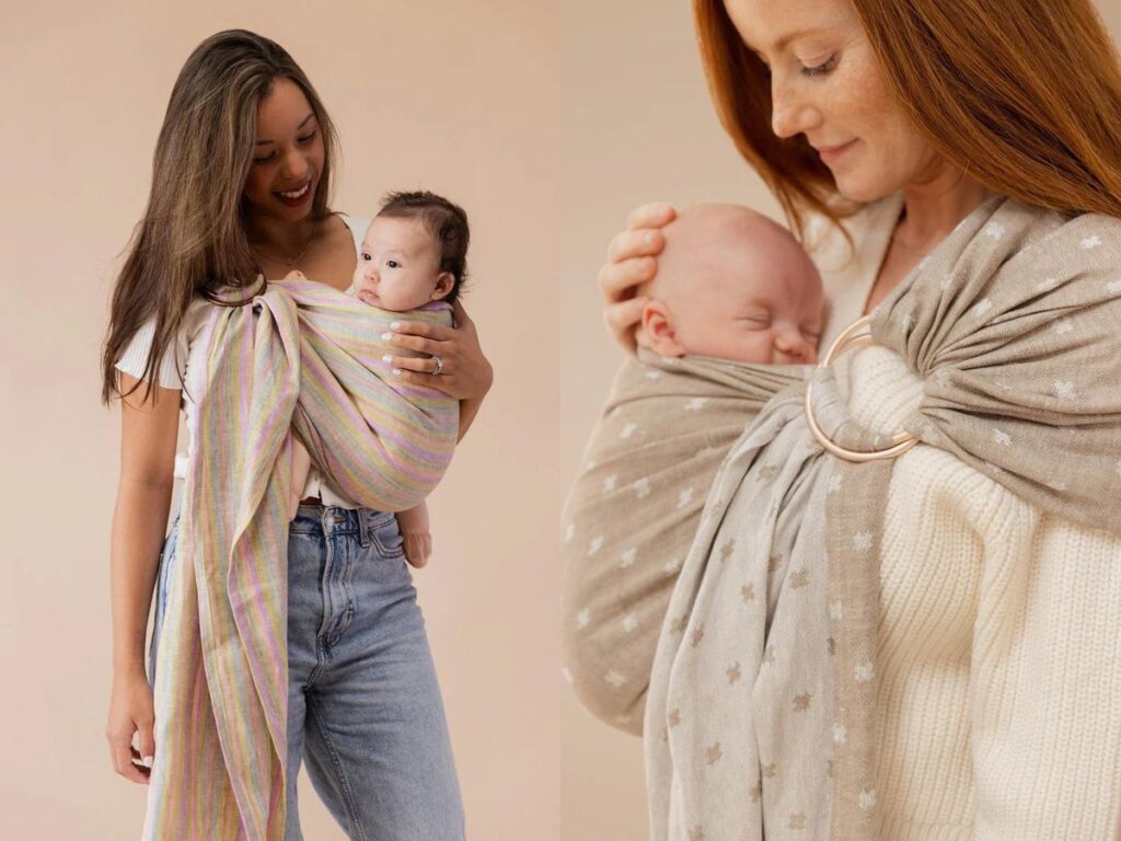Baby ring sling